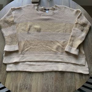 Oversized chunky sweater